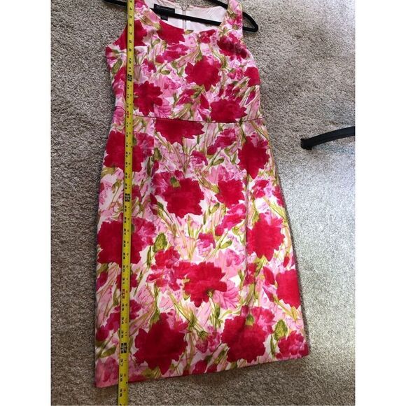 INC International Concepts Women’s Pink Floral Design Elegant Tank Dress Size 8 - Picture 5 of 6